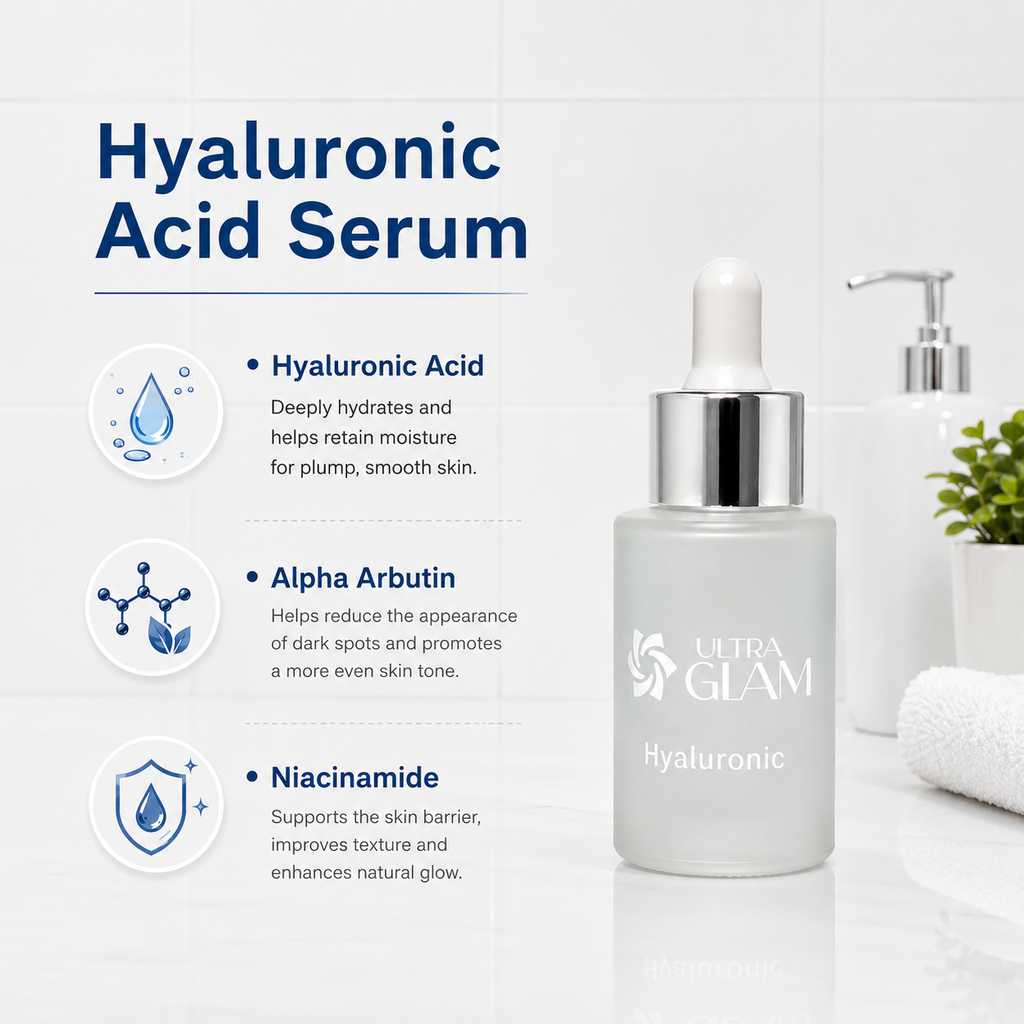 Hyaluronic Acid + Alpha Arbutin Serum